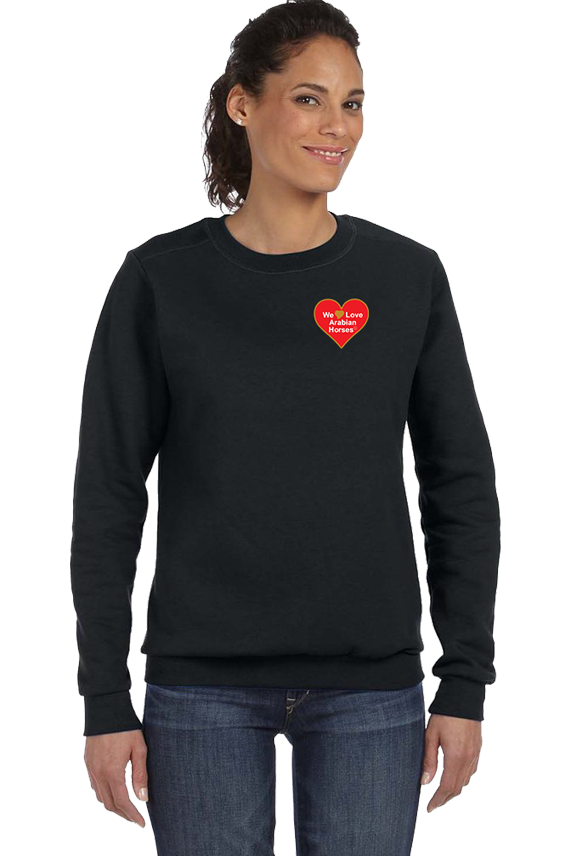 We Love Arabian Horses 'Crewneck' Sweatshirt