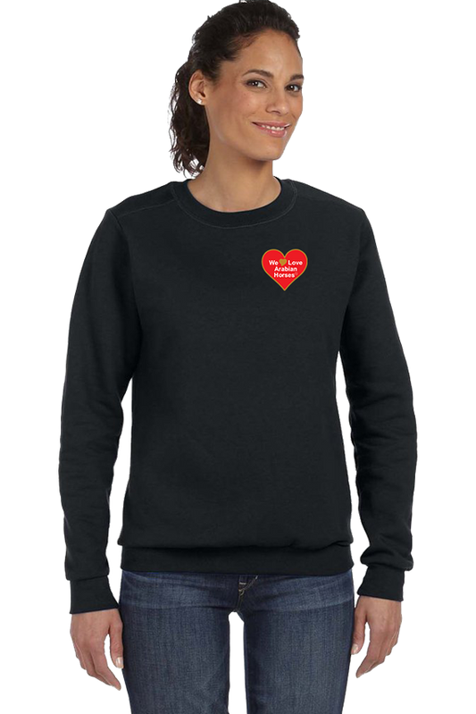 We Love Arabian Horses 'Crewneck' Sweatshirt