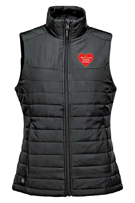 We Love Arabian Horses 'Nautilus' Quilted Vest