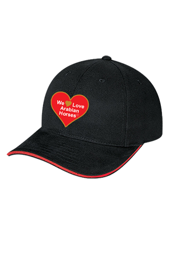 We Love Arabian Horses Ballcaps