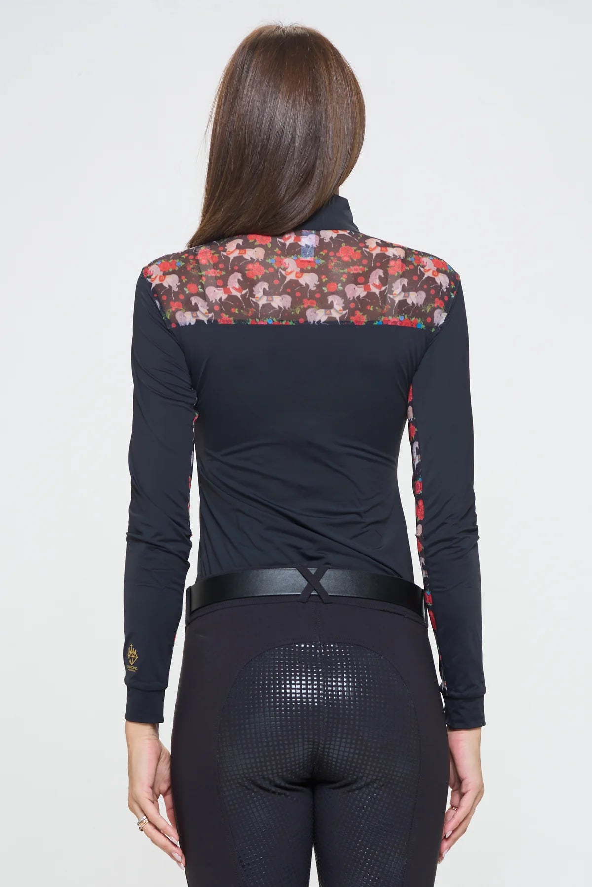 'Pretty Little Horses' Long Sleeve Women's Sun Shirt