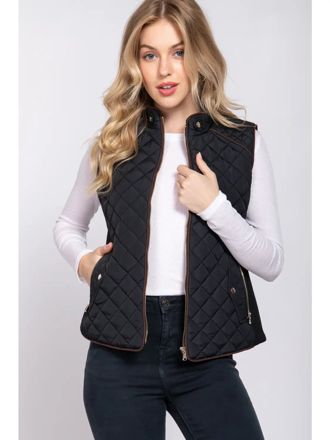 Ladies Quilted Vest