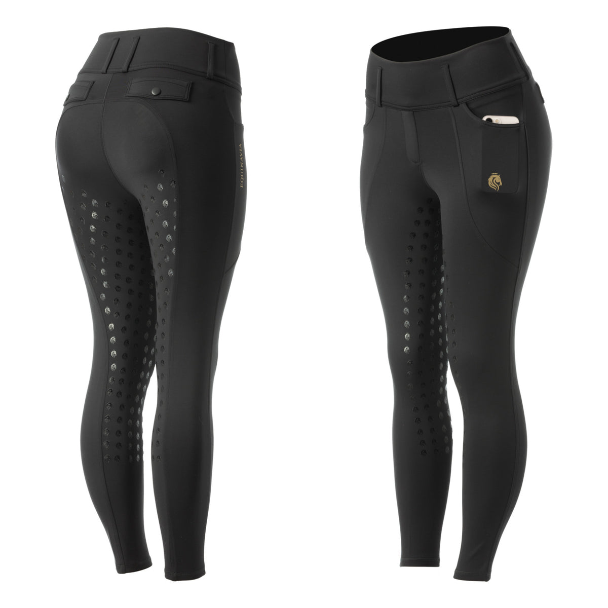 'Linnea' Women's Compression Full Seat Breeches