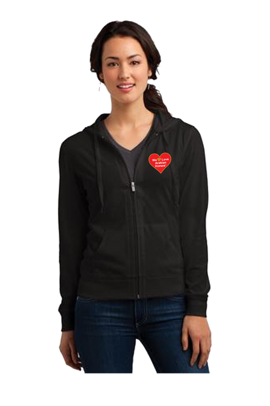 We Love Arabian Horses 'Cypress' Zippered Hoody
