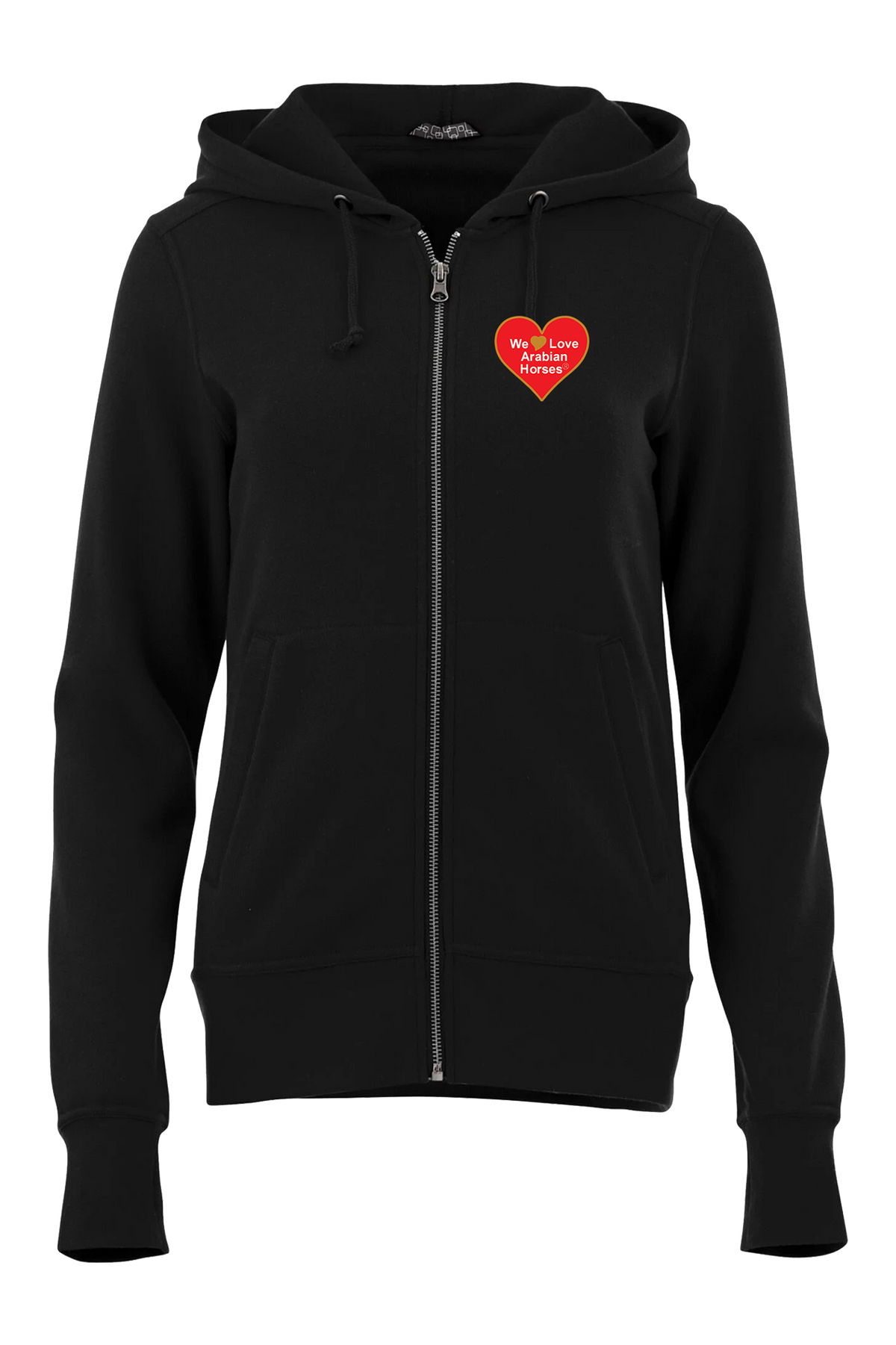 We Love Arabian Horses 'Cypress' Zippered Hoody
