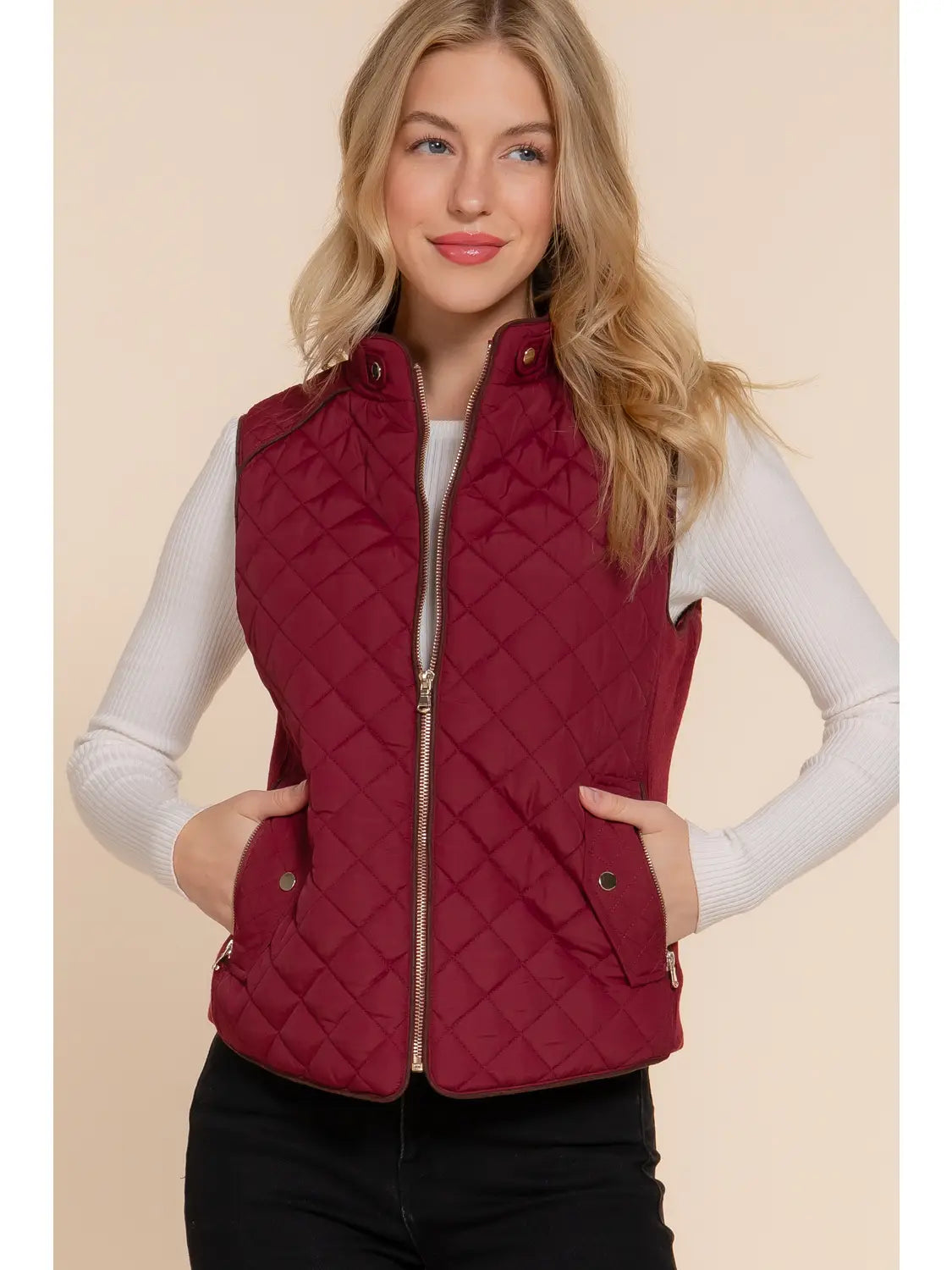 Ladies Quilted Vest