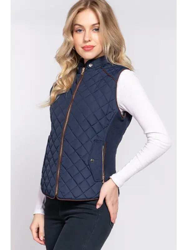 Ladies Quilted Vest