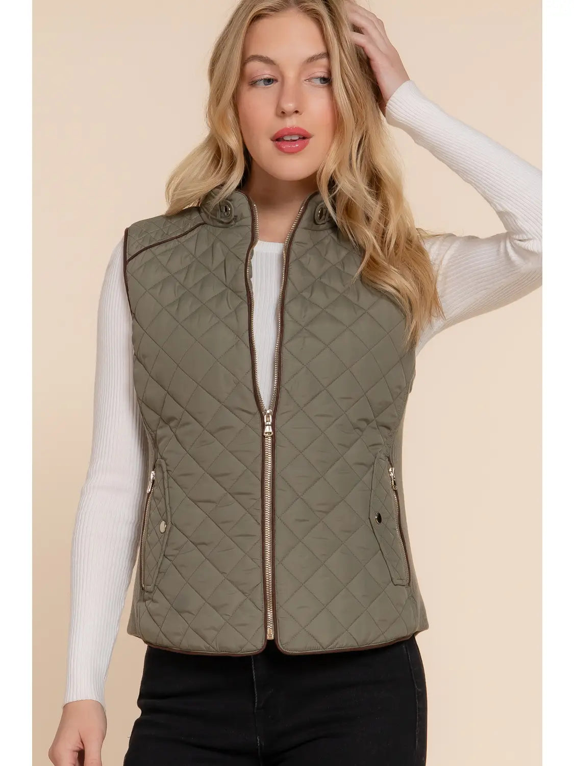 Ladies Quilted Vest