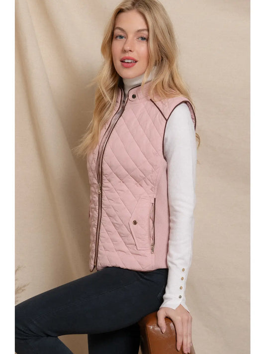 Ladies Quilted Vest
